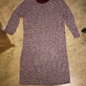 Layered Sweet Claire Sweater Dress